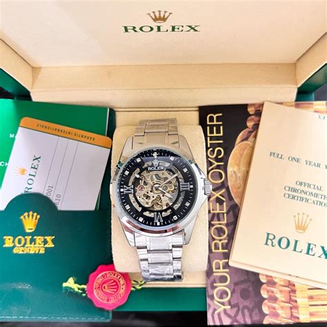 harga jam tangan rolex automatic transparan|jam rolex termahal.